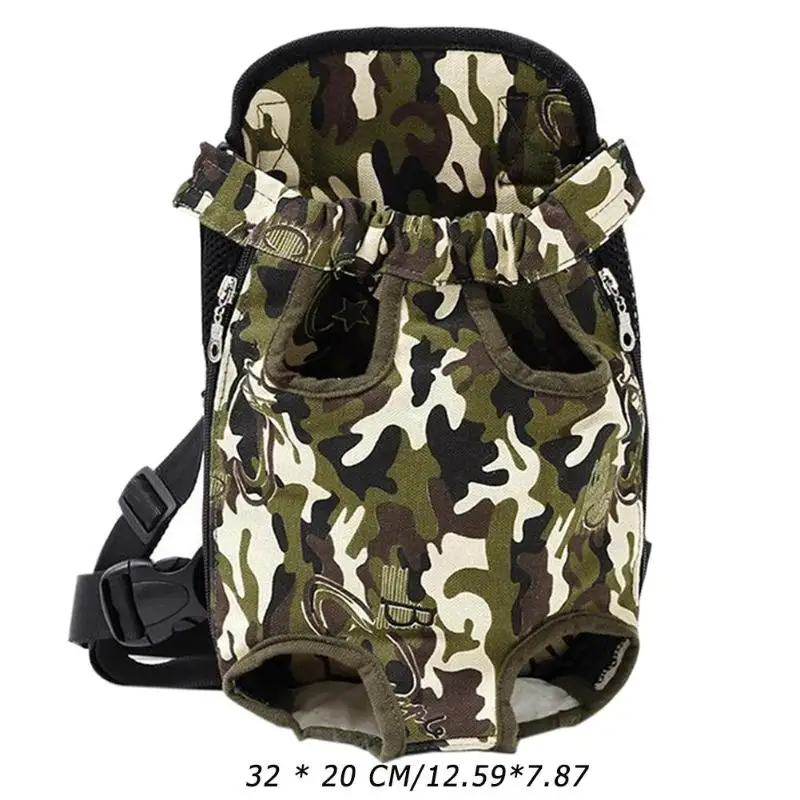 camouflage Переноска для собак сетчатый рюкзак товары для путешествий различные характеристики дополнительный модный дышащий держатель ручки плеча - Цвет: camouflage