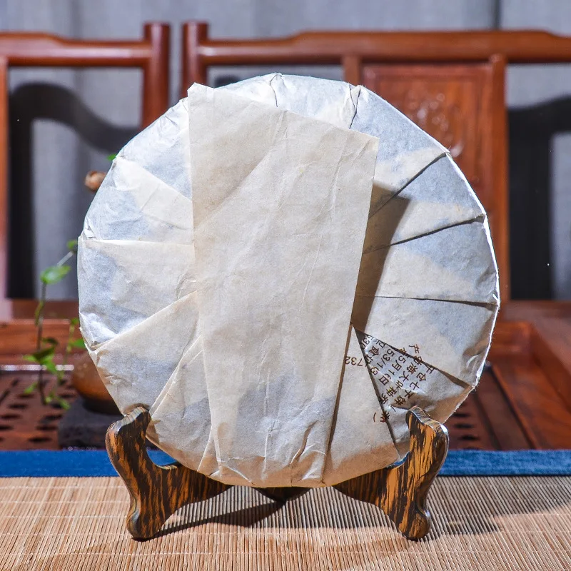 Сделано в 2006 год готовый пуэр Чай 357 г Китайский чай YunNan Puerh здоровый Вес потери Чай Красота предотвратить артериосклероз Пу эр Пуэр Чай