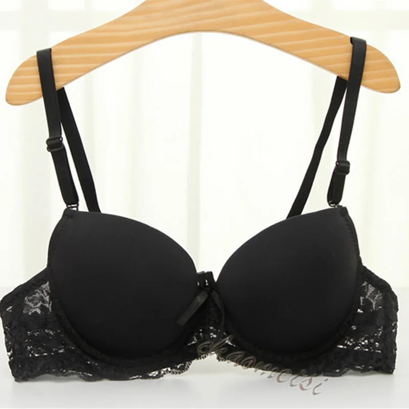 Sexy Push Up Bra and Panty Set Comfortable Seamless Adjusted-Straps  Underwear for Women Beautiful Back