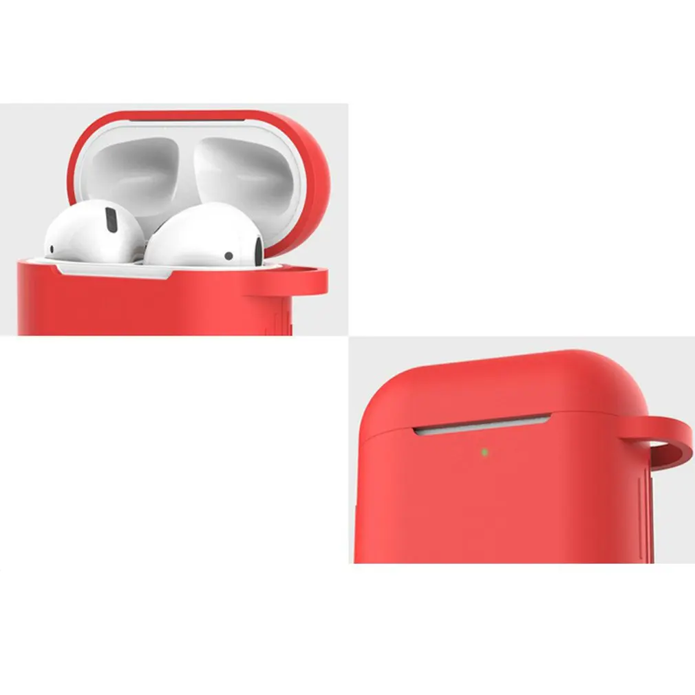 Защитный чехол для наушников Airpods универсальный гарнитуры силиконовый