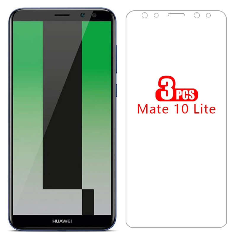 Nachtvlek Accumulatie Gevoelig voor Case For Huawei Mate 10 Lite Cover Screen Protector Tempered Glass On  Mate10lite Mate10 Light Made Coque Huawe Huwei Hawei Huawi - Mobile Phone  Cases & Covers - AliExpress