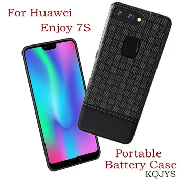 

KQJYS Portable Battery Charger Cases for Huawei Enjoy 7S Battery Case Power Bank Charging Cover for Huawei Enjoy 7S Power Case