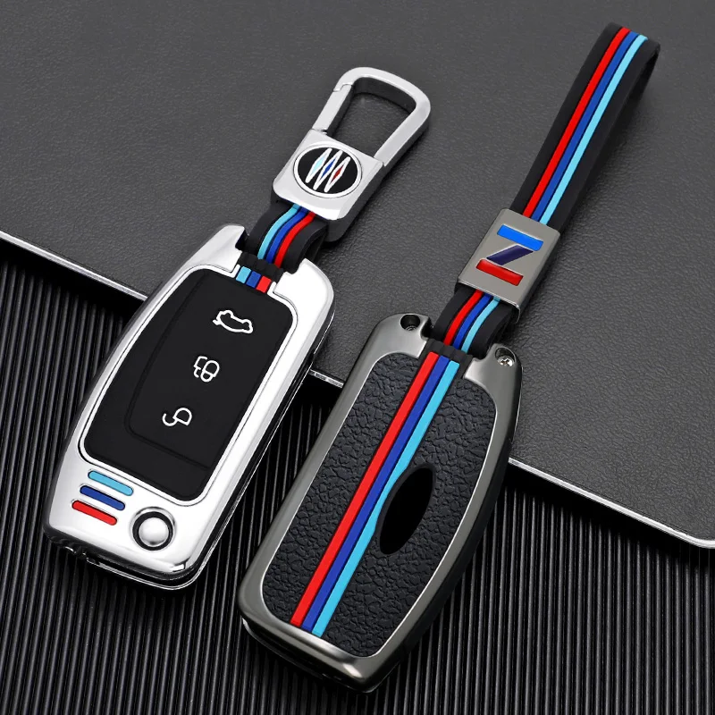 Чехол для автомобильного ключа с 3 кнопками Ford Fiesta Focus 2 Ecosport Kuga Escape Falcon B-Max C-Max Eco Sport