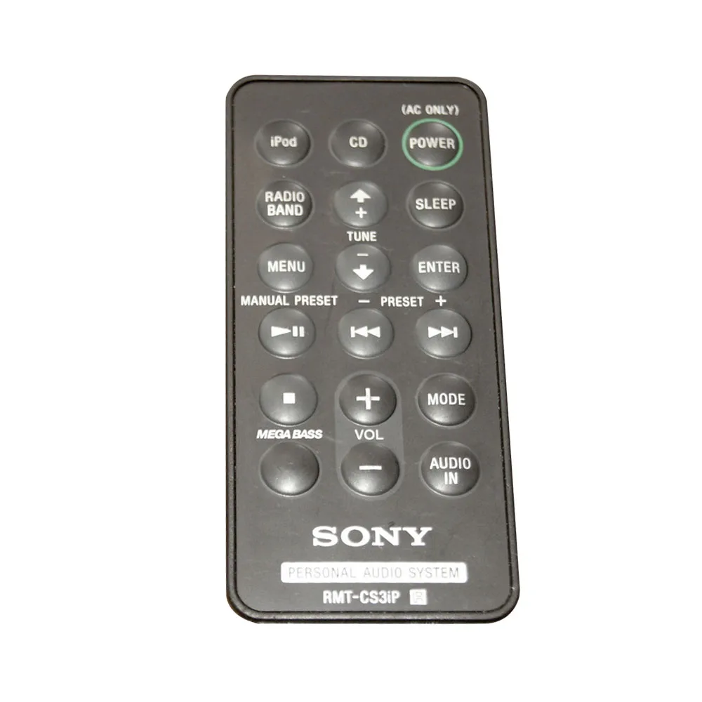 

Original remote control RMT-CS3IP For SONY ZS-S3IPN Portable audio Personal audio system RMT CS3IP