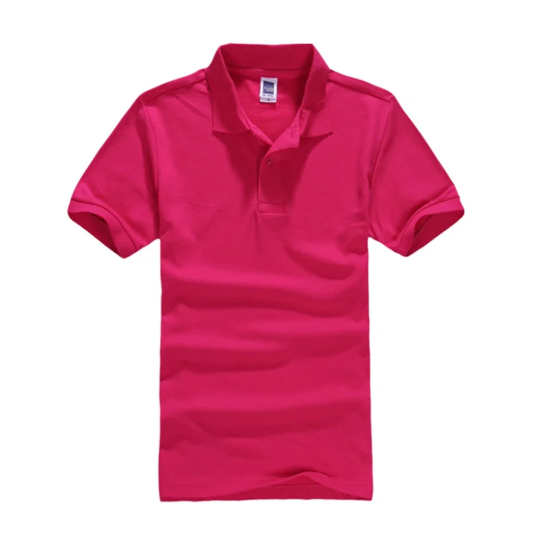 Мужская рубашка поло, брендовая мужская Однотонная рубашка поло, Camisa Masculina, мужская повседневная хлопковая рубашка поло с коротким рукавом, мужские майки