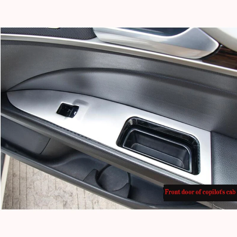Применяется только для 13-19 Ford New Mondeo Модифицированная подъемная панель внутреннее украшение стекла перила блесток аксессуары