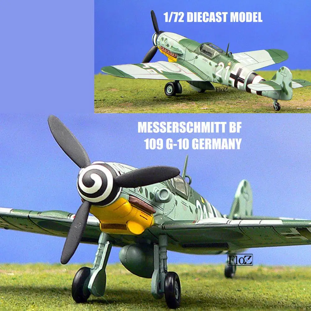 Messerschmitt BF 109G-10 Германия 1/72 литье под давлением модель самолета IXO |