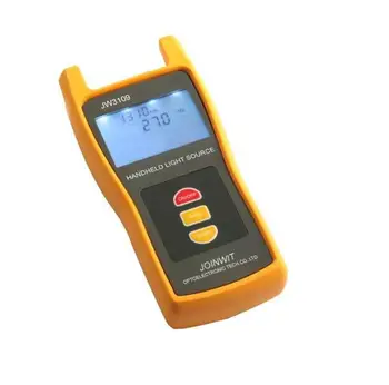 

JW3109 Wavelength 1310 1550nm hand Fiber Optical Light Source single-mode laser tester