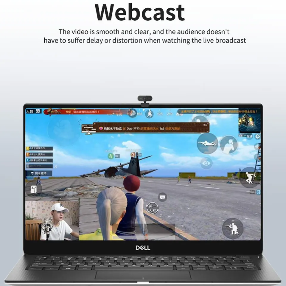 Mini Web Camera PC 1080P Full HD With Microphone USB Plug Support Laptop Desktop Suitable For Video Calls Conference Live Work 4