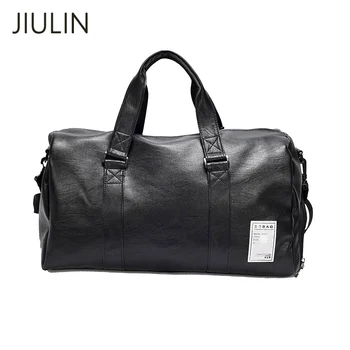 

Large Capacity Aircraft Duffel Bag Large Capacity PU Leather Travel Bags Sports Gym Shoulder bag Carry on Luggage Bags
