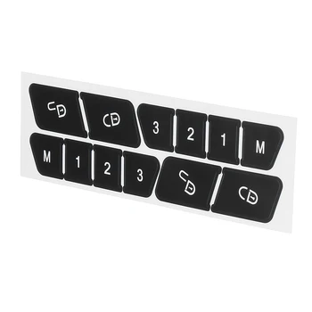 

Hot A Set Auto Car Door Lock Switch Control Button Repair Stickers For Mercedes For Benz W204 C300 2008-2014 Car Stickers