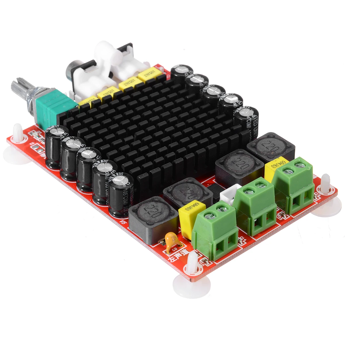 

18-100 KHz TDA7498 Digital Amplifier Boards High Power 2x100W Class D Audio Stereo Digital Power AMP Board XH-M510