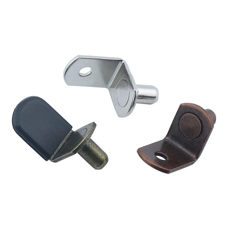 

10PC Wardrobe Partition Plate Shelf Support Movable Board Bracket Wine Fixed Glass Plywood Shelf Rack Furniture Fittings