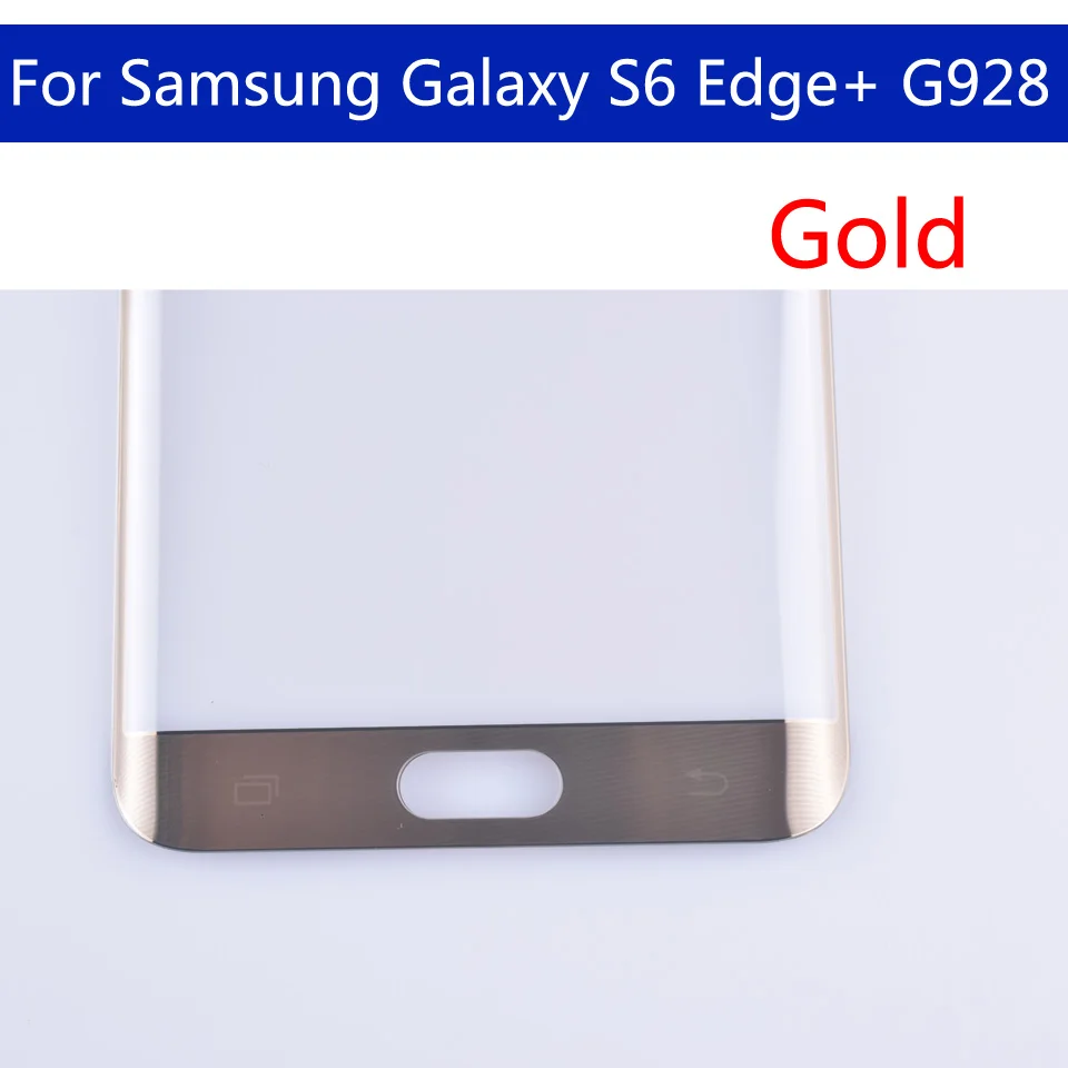 S6Edge+ сенсорный экран для Samsung Galaxy S6 Edge+ Edge Plus G928 G928F сенсорный экран стекло передней панели объектив внешнее стекло ЖК-дисплея 5,7"