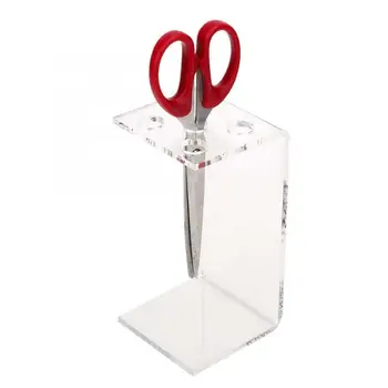 

Salon Scissor Bracket Holder, Multi-functional Transparent Comb Bracket Holder Organizer For Hair Stylist Home Hair