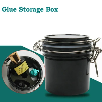 

Professional for Lashes Eyelash Extension Glue Storage Box Eyelash Extensions Eyelash Lash Glue for Eyelash Lashes Glue Boxes