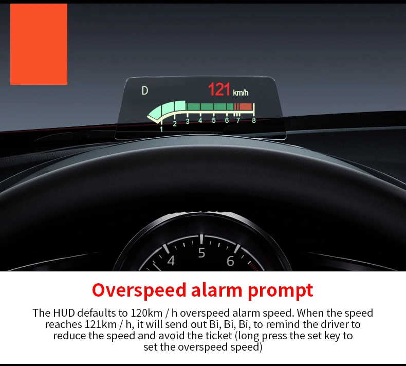 Для Mazda Axela HUD Дисплей система многофункциональный специальный автомобиль специальное использование превышение скорости предупреждение охранная сигнализация