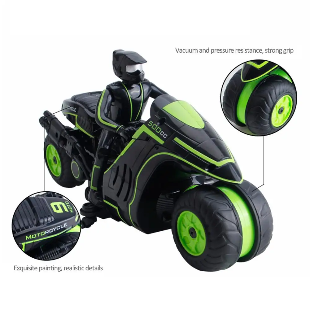 

2.4G RC Stunt Motorcycle Left-right Drift 360 Degrees Rotation Remote Control Electric Motorcycle Toy For Boys Girls Kids
