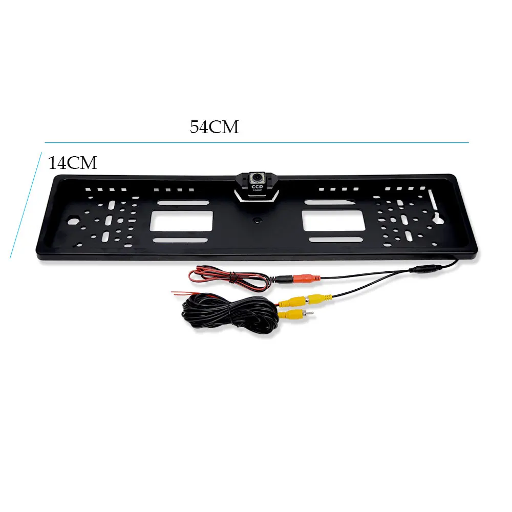 car tv monitor 4.3 inch TFT LCD Car Monitor Parking Assistance RU European License Plate Frame Rear View Camera Car Display monitor for auto car headrest monitor