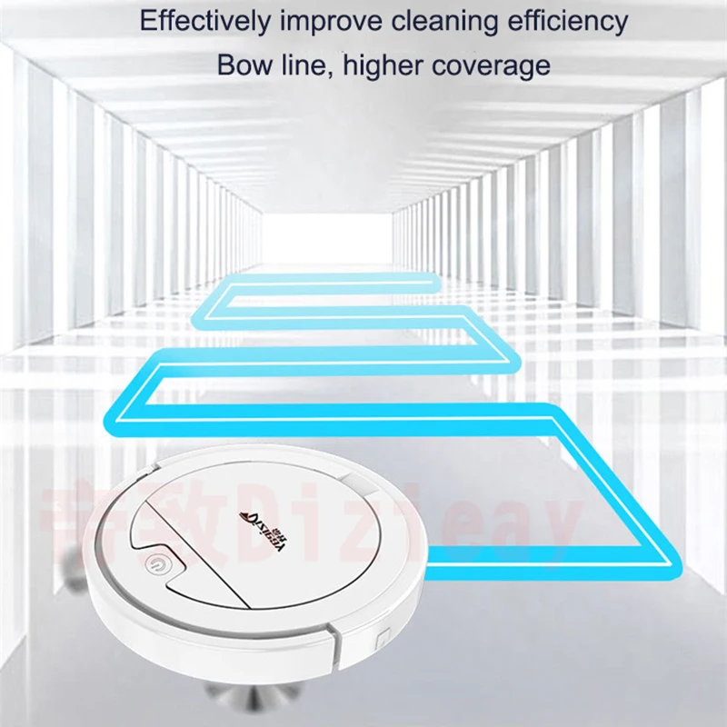 US $59.22 2800Pa UltraThin Robot Vacuum Cleaner With Water Tank Vacuum Cleaner Remote Control Wet And Dry Sweeping Mopping Cleaner