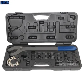 

Timing Belt Change Tool Against Timing Pulley Holder Tool For VW Golf VAG 3036 T10172