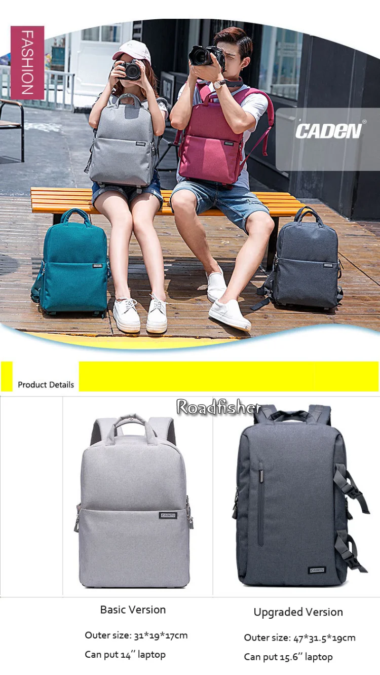 Casual camera backpack bag 2