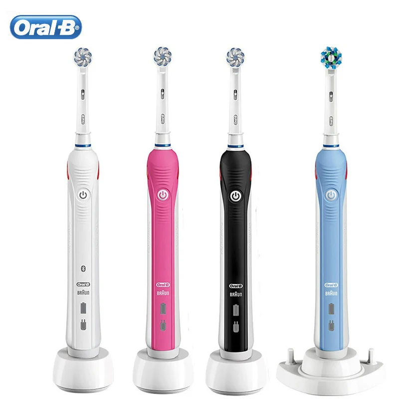 

Oral B 3D Pro2000 Sonic Smart Electric Toothbrush Pressure Sensor Inductive Charging Toothbrush and Suitable Toothbrush Heads