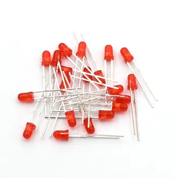 

200PCS/Lot 3MM LED Diode Round Red Color Light Lamp F3 DIP Highlight New