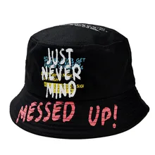 Уличная Рыбацкая шляпа унисекс с буквенным принтом, шапки для мужчин и женщин, модная повседневная солнцезащитная Кепка, Женская Складная рыболовная Кепка s