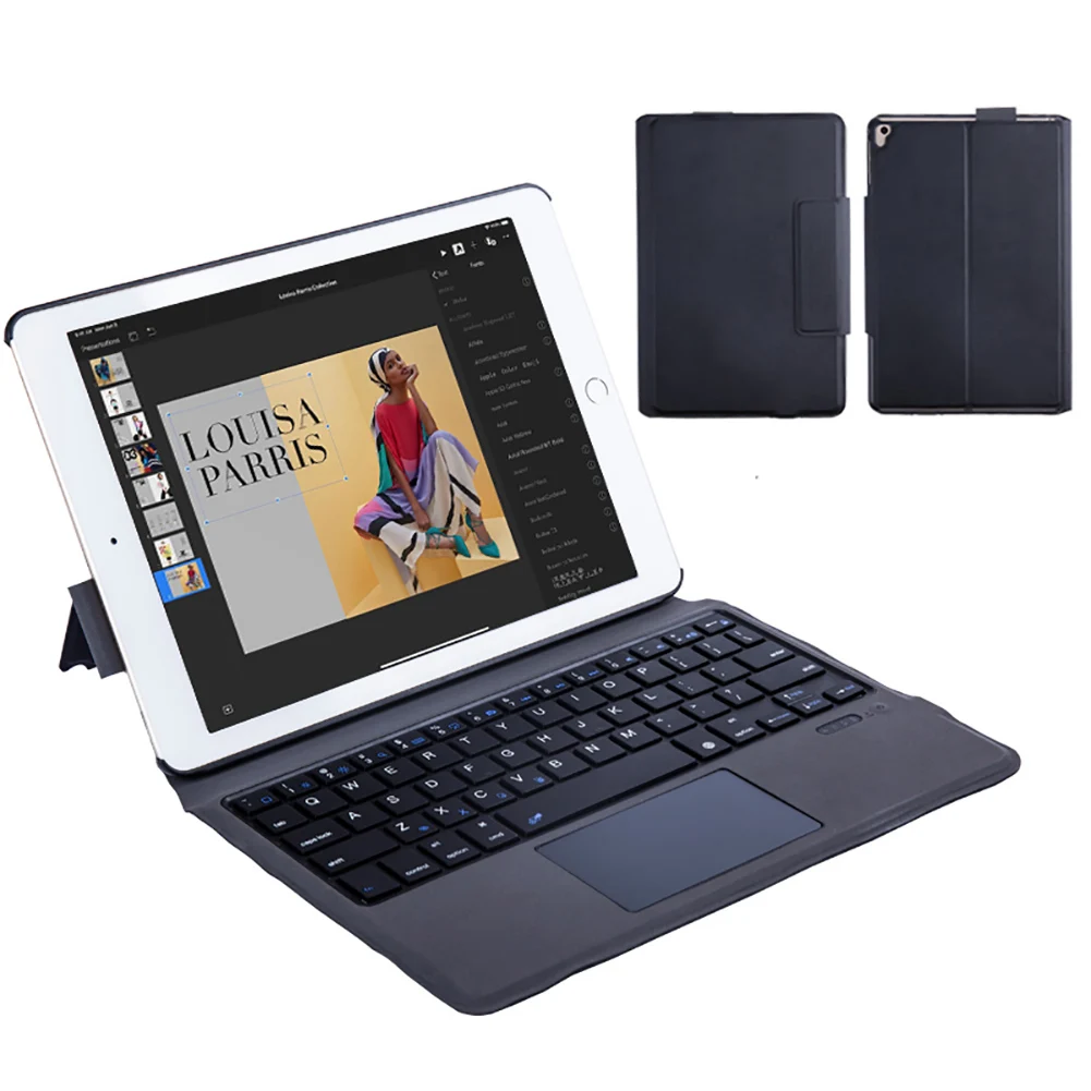 Беспроводная bluetooth-клавиатура для планшета Чехол для iPad 9,7 Air 2 Чехол PU кожаный защитный чехол для iPad Pro 9,7 чехол