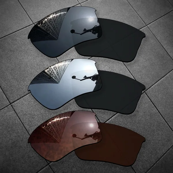 Black-Chrome-Brown Vonxyz несколько вариантов поляризованные Сменные линзы для солнцезащитных очков-Оукли - Цвет линз: Black-Chrome-Brown