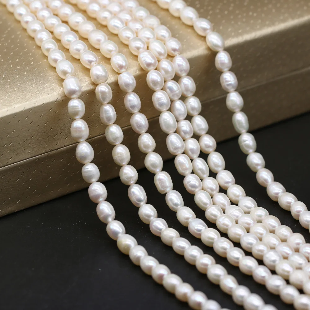 6-7mm Charm Rice Shape Pearl Loose 