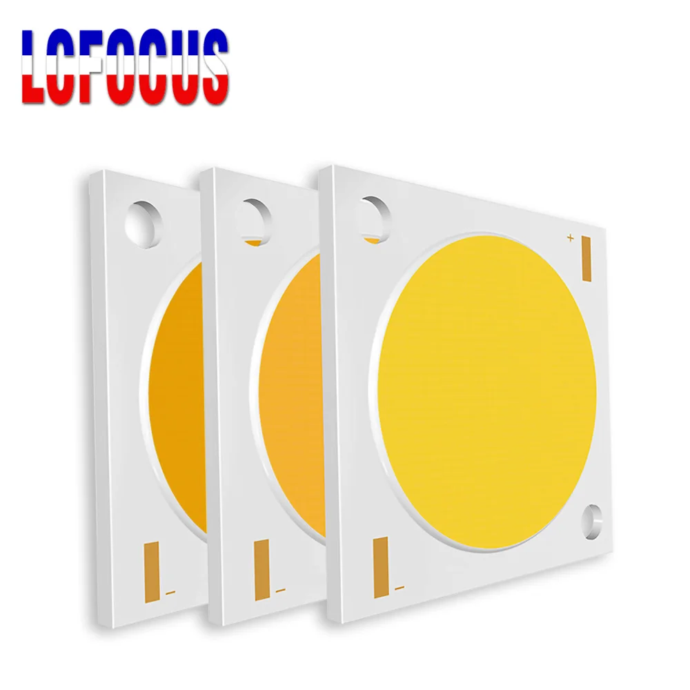 Светодиодный чип CRI Ra 80 COB 20 Вт 30 42 54 60 72 100 теплый естественный белый 3000K 4000K 6000K 2828