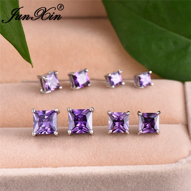 Fresh Vibes Long Shoulder Brushing Purple Stone Dangle Earrings for Women -  Stylish & Fancy Party Use Purple Colour Western Earings for Women :  Amazon.in: Fashion