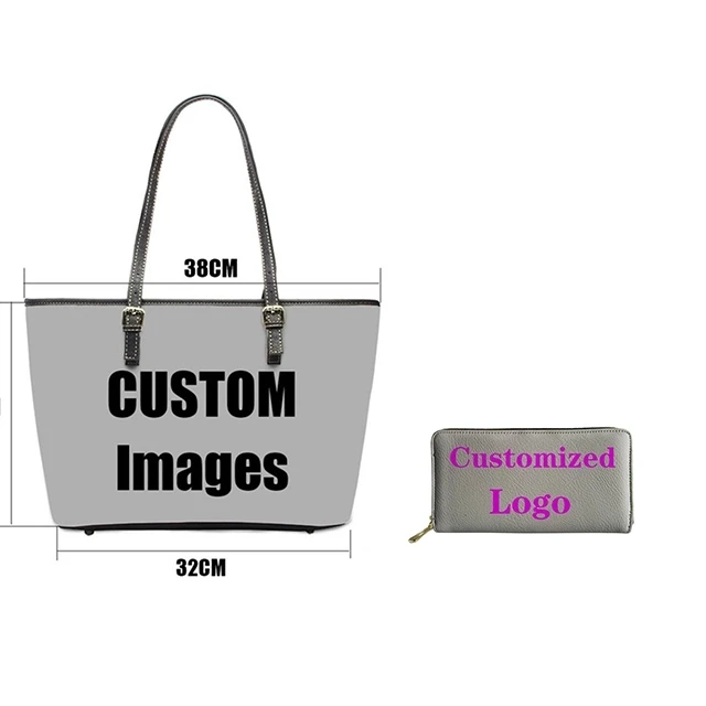 New Polynesian traditional tribal style Pattern Print custom Large Leather Tote Bag Shoulder Ladies Handbags and purses