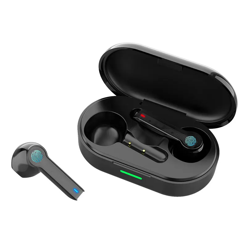 

Factory TWS Bluetooth 5.0 Earphone Stereo Wireless Earbus HIFI Sound Sport Earphones Handsfree Gaming Headset with Mic for Phone