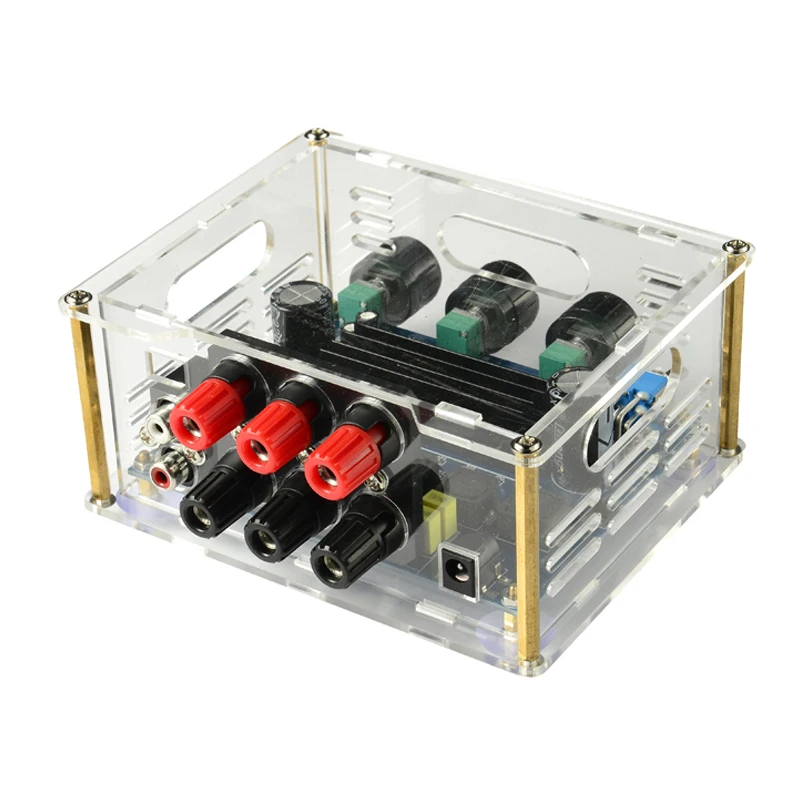 

Stereo+Subwoofer Audio Amplifiers TPA3116D2 2.1 High Power Digital Amplifier Board 50W*2+100W For Stage Speaker Amplificador DIY