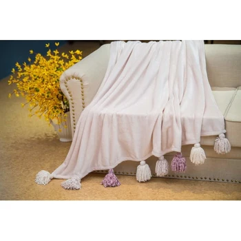 

Tassel-plaid 220х230 Delicatex