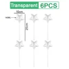 6 PCS Star