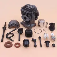 34mm Cylinder Piston Kit For Chinese 2500 25cc Fuel Oil Filter Hose Pipe Buffer Cap Seal Small Chainsaw 1