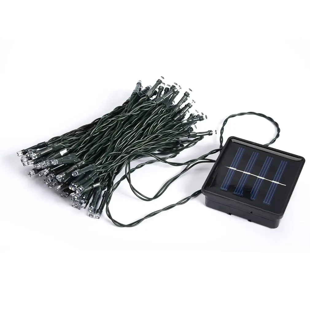 

Outdoor Lightweight 10M Waterproof 50 LED Solar Holiday String Lights for Christmas Festival Fairy Xmas LED String Lights