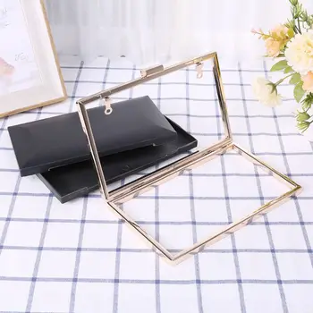 

Metal Frame Box Purses Handles for DIY Handbags Evening Bag Clutch Accessories