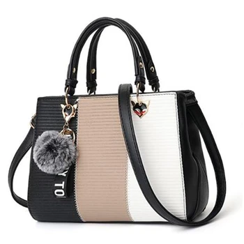 

Women'S Crossbody Studded Bags Girls Fashion Shoulder Bag Women'S Pu Leather Tote
