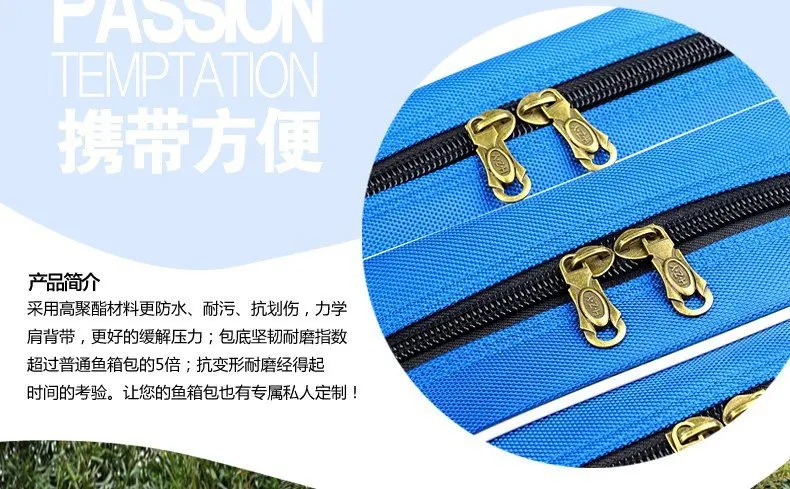 

Fish Besketb Bag Double Layer Three Layer Waterproof Wear-Resistant Thick yu hu bao Fishing Bag Backpack Angling Bag Fishing Bag