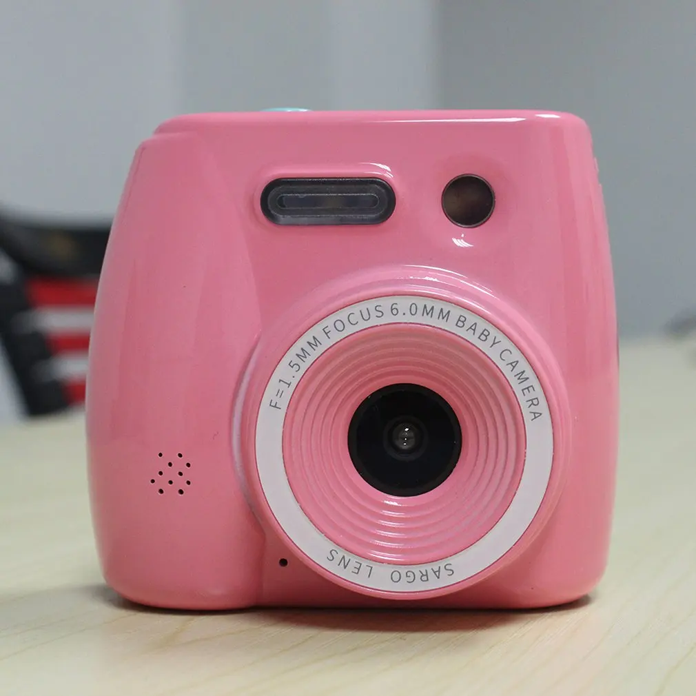 V5 Детская цифровая камера перезаряжаемая мини цифровая камера маленький мальчик девочка моделирование камера игрушка подарок для ребенка