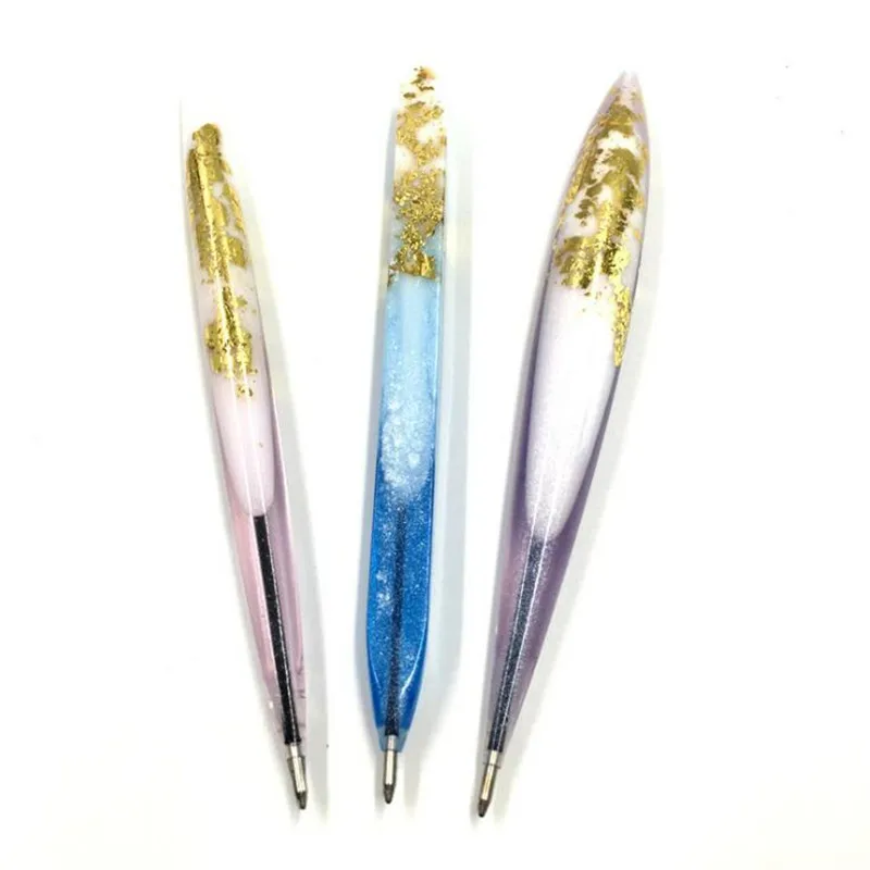 Transparent UV Resin Epoxy Resin Casting Mold Handmade Ballpoint Pen  Penholder Silicone Mold DIY Art Craft Jewelry Making Tool - AliExpress