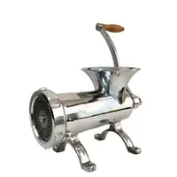 New Heavy Duty 32# Home Stainless Steel Manual Meat Grinder Kitchen Mincer Commercial Hand Vegetables Mincing Grinding Machine 1