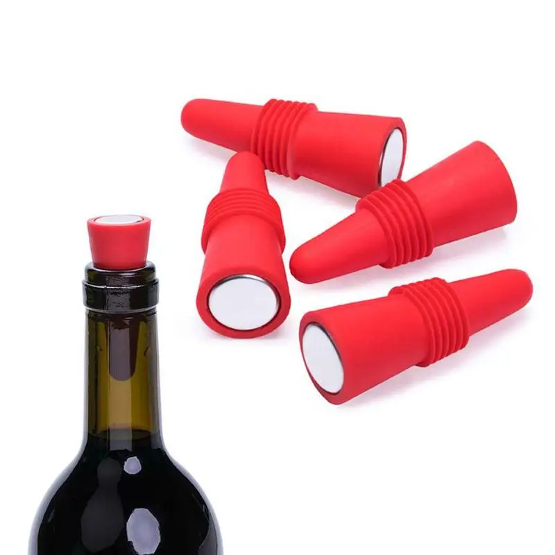 1 шт многоразовые пробки бутылки вина, силиконовые пробки красного вина, многофункциональные пробки бутылки, расширяющиеся ручные пробки для напитков