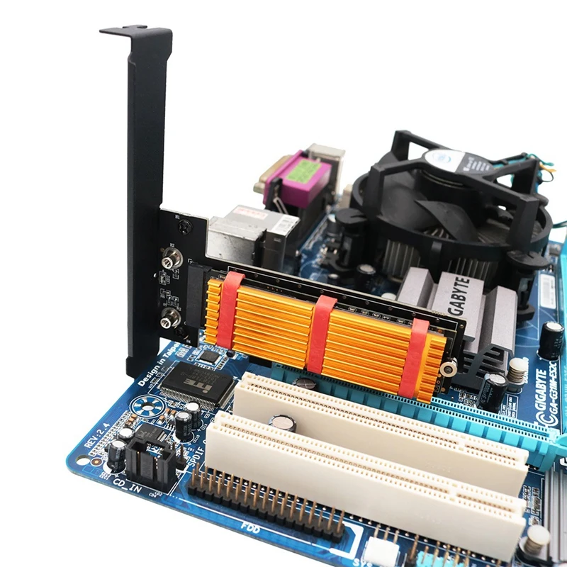 M.2 Nvme Ssd Ngff тип к Pcie3.0 Pci Express 4X адаптер с радиатором компьютерный адаптер для ПК