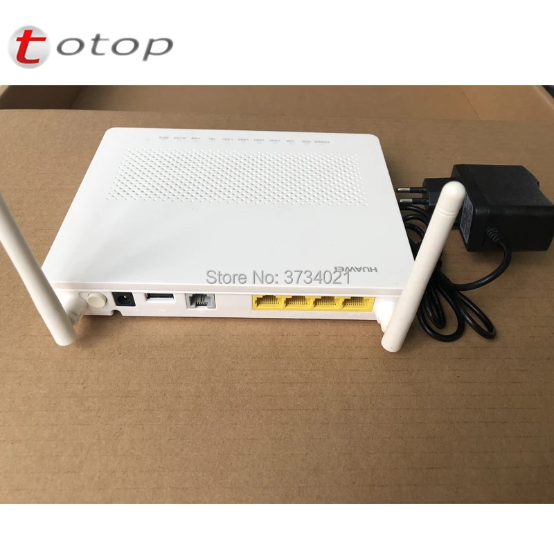 Новинка 99% Huawei gpon onu hg8546m 1GE + 3FE Voice WIFI USB английская прошивка ont совместима с hua wei